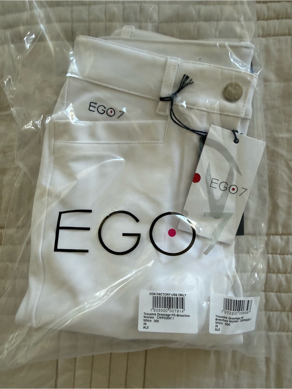 NWT EGO7 Women’s FG Dressage Breeches